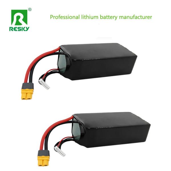 8.8*43*125mm Li Nicomn O2 Electrolyte Rechargeable Battery 14.8V 5000mAh 35C Power Storage Lithium Ion Polymer Battery