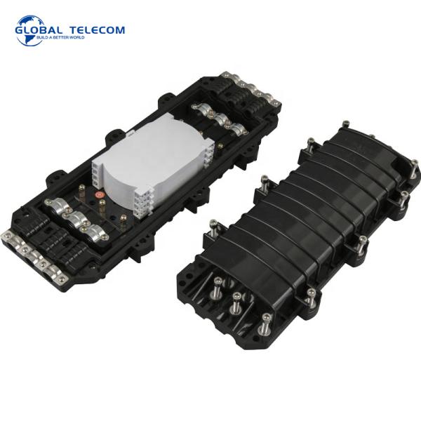 Ftth Optical Fiber Cable Joint Closure Waterproof IP68 24 Core 48 Core 96 Core