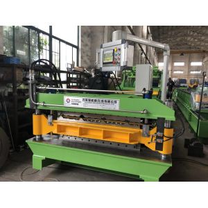 Quality Ppgi Aluminium Coils 0.18-0.5mm Double Layer Roll Forming Machine for sale