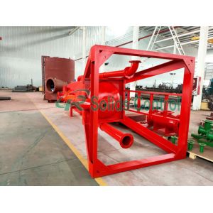 Solid Fluid 240m3/H Drilling Mud Gas Separator