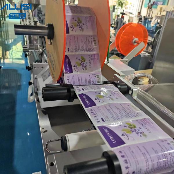 100W SUS304 Flat Bottle Dual Side Labeling Machine 220V For Pharmaceuticals