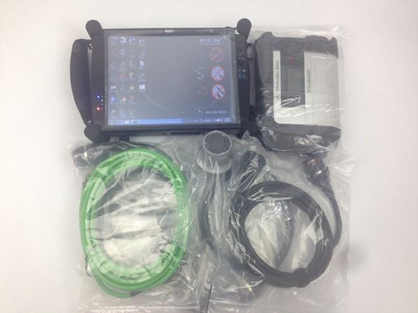 Buy MB SD Connect Compact 4 2017.12 Star Diagnosis with EVG7 Diagnostic Controller Tablet PC Mercedes Star Diagnosis Tool C4 at wholesale prices