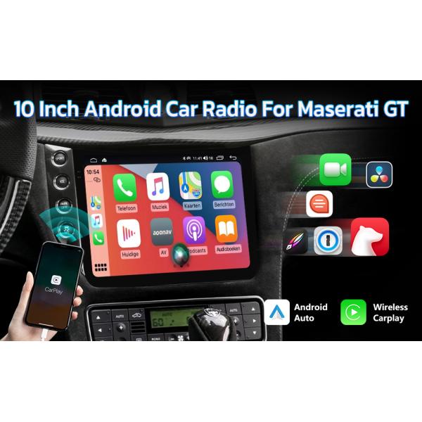 Android car radio upgrade for Maserati GT GranTurismo 2007-2017