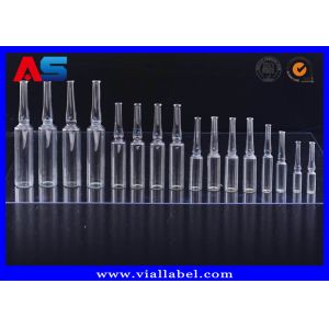2ml 3ml 5ml 10ml Curved Neck Small Glass Vials