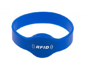 China Silicone IP68 Custom RFID Wristbands For Leisure Areas on sale