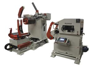 Quality 2.2kw 0.49Mpa Decoiler Straightener Feeder For Aluminum Sheet for sale