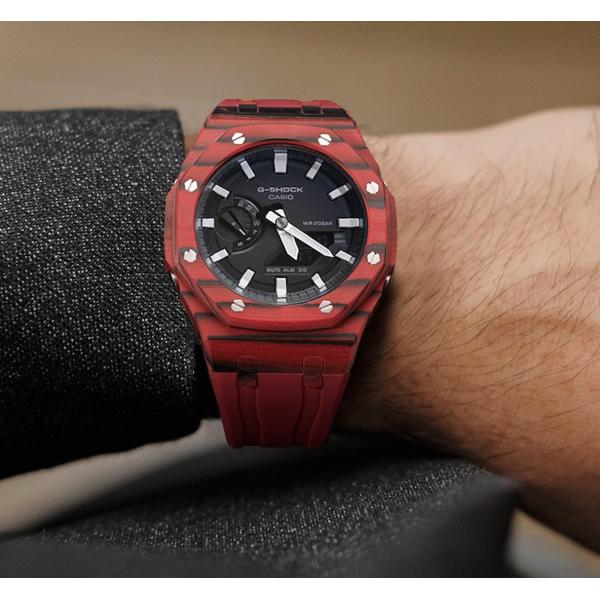 Customizable G Shock Ga 2100 Steel Case Luxurious Scratch Resistant