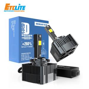Quality Silver Car LED Headlight Bulbs 5500k Color Temperature 0.035kw Power for sale