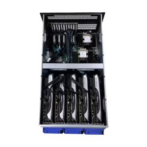 Quality 9U 10 GPU Ai Server with Gpu Dual in Tel Xeon Gold LGA 4189 Cpu Servers Computer Rack for Rtx 4090 Top-Notch Performance for sale
