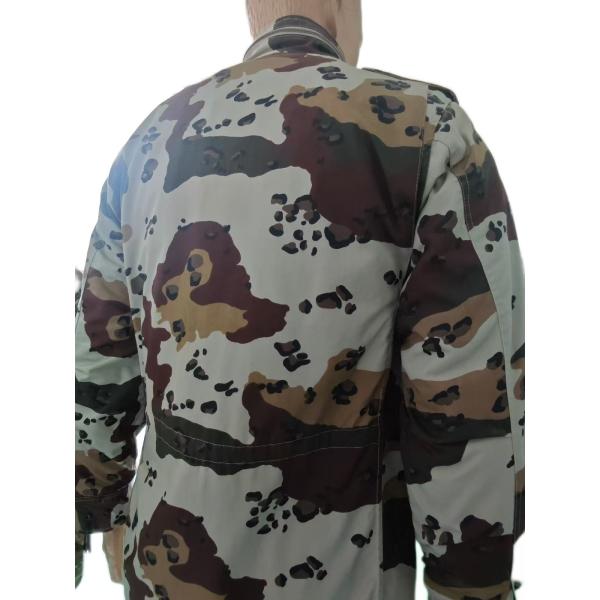 M65 Camo Insulated Jacket With Metal Button And Zipper Closure Tactical Windbreaker Jacket