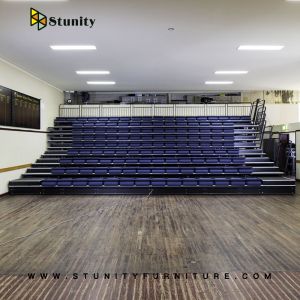 Fireproof Indoor Theater Telescopic Seating System