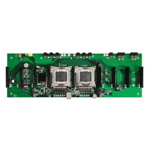 Industrial Bitcoin Motherboard 8 GPU Mainboard Southbridge C602 Chipset Series