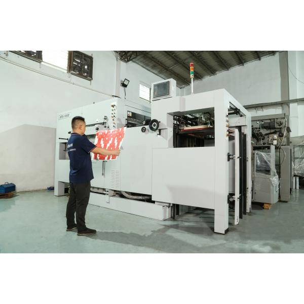 STS 1050E Die Paper Cutting Machine Automatic Fast Working Speed