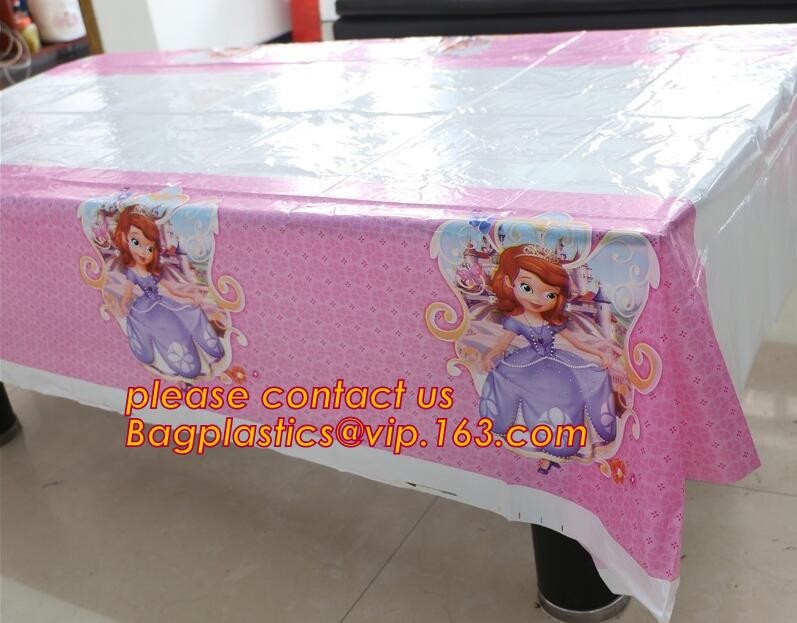 PVC Tablecloth Gold Silver Flower Soft Glass Square/Rectangle Tablecover Waterproof Oilproof Dining Table cloth BAGEASE