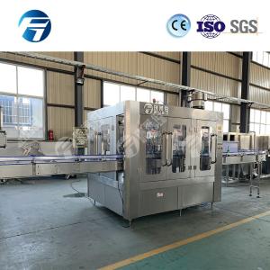 Quality Glass Bottle Carbonated Water Filling Equipment Sparkling Water Soft Drink Manufacturing Plant for sale