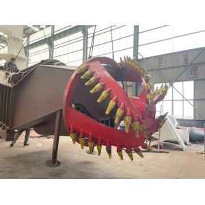 Buy cheap Custom dredger cutter head 5 Blades 40 Pieces Teeth For Cutter Suction Dredger from wholesalers