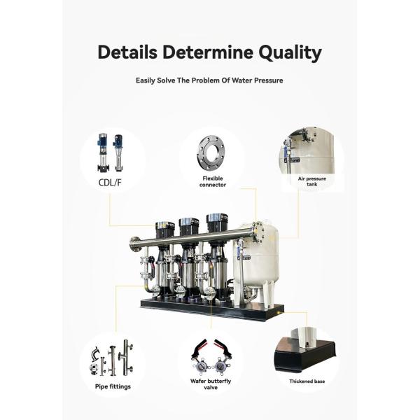 Multifunction Water Supply System with Constant Pressure Frequency Centrifugal Pump