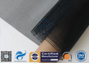 China Black PTFE Coated Fiberglass Mesh Fabric 580GSM 4M Wide Conveyor Belt Sealing on sale