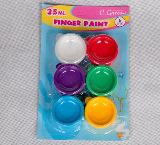 Non-toxic Finger Paint / Poster Paint 4 Colors, 6 Colors, 8 Colors set washable for kids diy painting water color paint