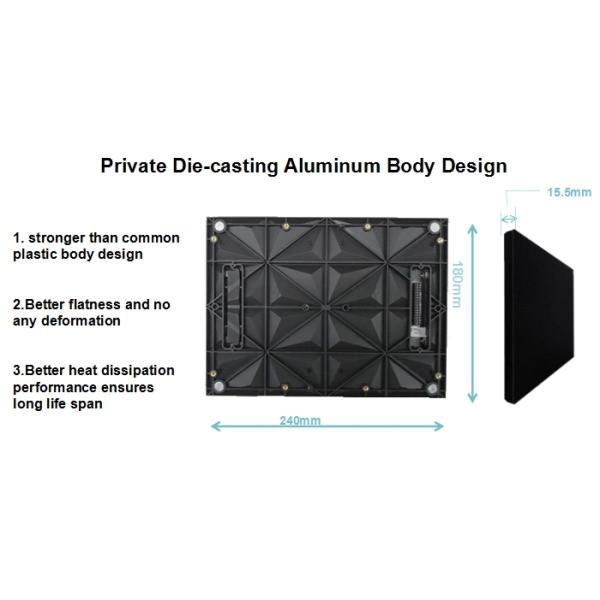 Die Casting Aluminum Indoor 4k Led Display P1.875 Led Display Front Service