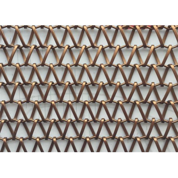 Wall Coverings Decorative Architectural Wire Mesh Belt For Screen & Space Partition