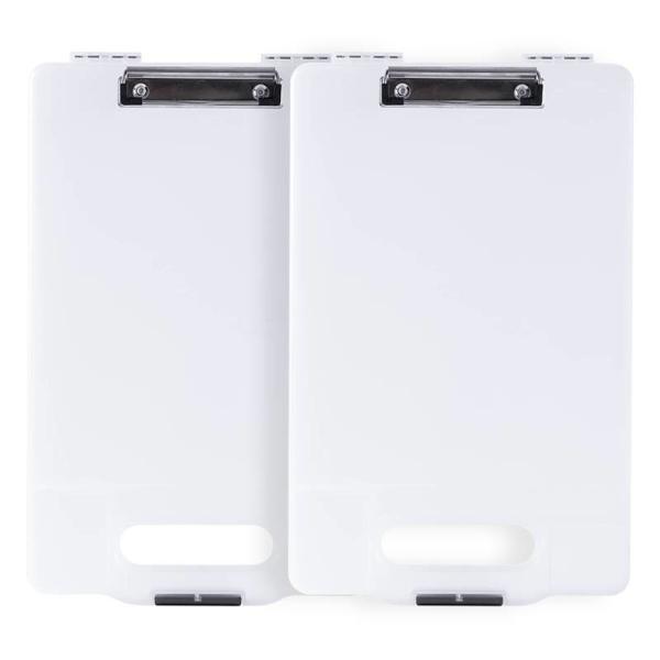 Break Resistant Portable A4 File Box Transparent Plastic Box OEM 20.1*40.5cm