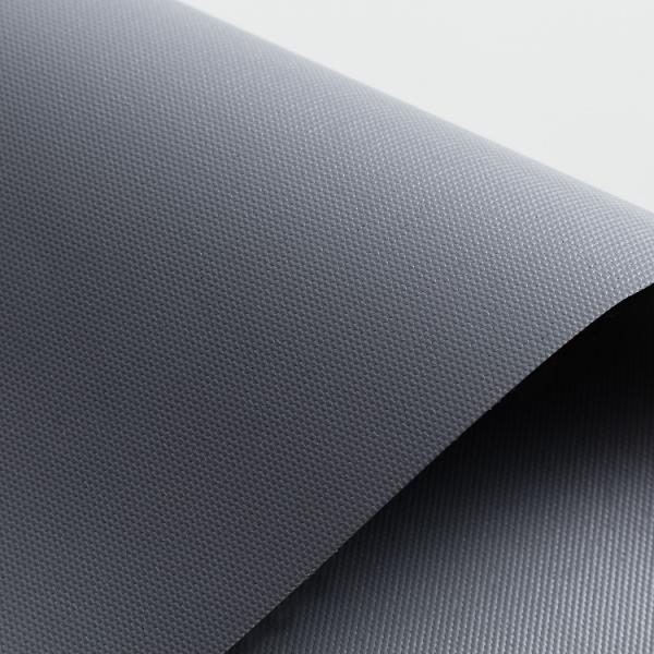 100% Polyester Fabric Roller Shades , No Concave Edge Semi Blackout Blinds