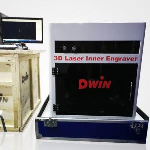 China 2D 3D Crystal Engraving Machine , CE 3D Photo Crystal Laser Engraving Machine on sale