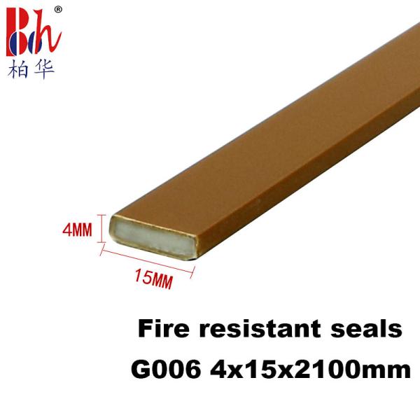 Hard PVC Shell Heat Resistant Seal Fireproof Intumescent Sealing