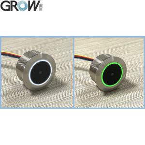 Quality GROW GM861 UART/USB Interface 1D/2D Bar Code QR Code Barcode Scanner Module With Stainless Steel Enclosure White Green LED for sale