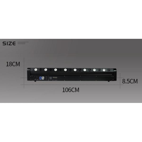 14 PSC LED Gold Dot Matrix Lights Input Voltage V AC90-240V 50-60Hz 14 Warm White DMX