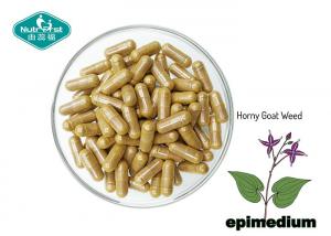 Quality Epimedium Horny Goat Weed Extract 500mg Capsules for Energy and Vitality for sale