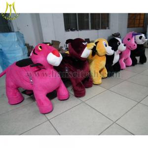 Quality Hansel Wholesale stuffed animal ride electronic coin toys happy rides on animal for sale
