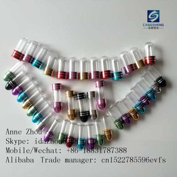 Empty Plastic Mini Single Capsule Shells for Packaging Herbal Sexual Enhancer Capsules