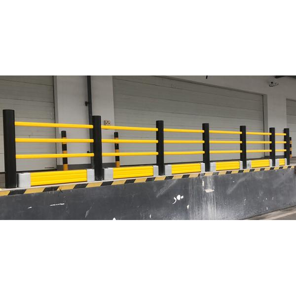 Warehouse platform Protector Anti-Collision Safety Barrier Guardrails Sliding Door