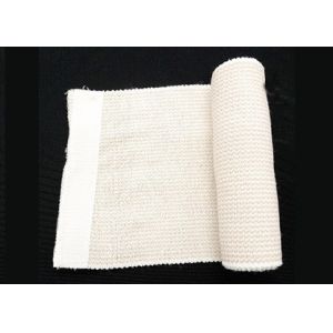 Latex Free Elastic Bandage Wrap Comfortable Polyester Spandex Material