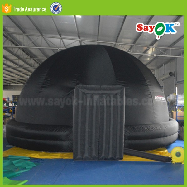 3d Cinema Tent Portable Inflatable Dome Panetarium 5m Projector Planetarium for School