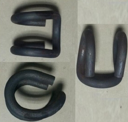 Deenik Elastic Rail Clips Track Clamp Oxide Black 60Si2Mn in Railway System