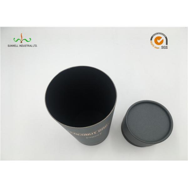 10" Long Cardboard Cylinder Tubes For Coconuts / Wine Packaging