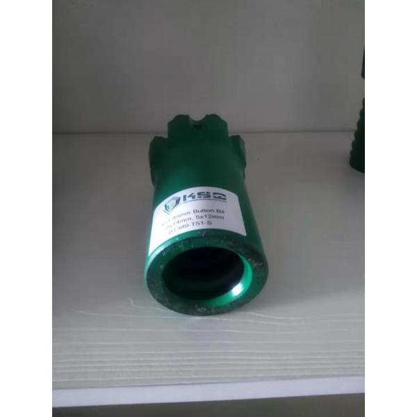 Durable Carbon Steel Threaded Drill Bit 89mm / T51 Quarrying Rock Drill Bit