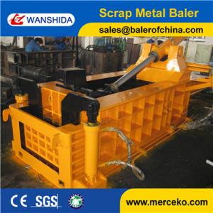 Quality Forward out Aluminum scrap metal baler compactor to pack scrap steel from China manufacturer for sale