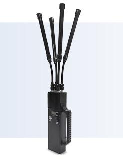 Buy 2024 New Handheld Drone Jammer Signal Interference Device with 4 Channels at wholesale prices