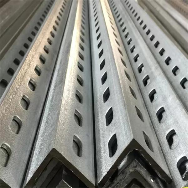 90Degree Slotted Perforated Angle Bar Heavy Duty Slotted Angle Galvanized Steel Profile