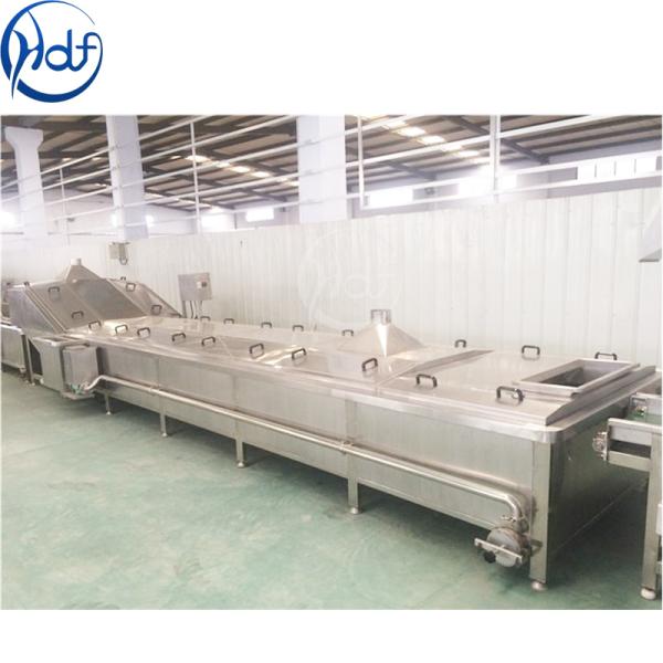 Automatic Steam Heating Vegetable Blanching Machine For Potato Chips