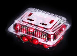 China PET Clear Fruit Box Plastic Salad Bowls170mm ×160mm  For Cherry Box Grape Box on sale