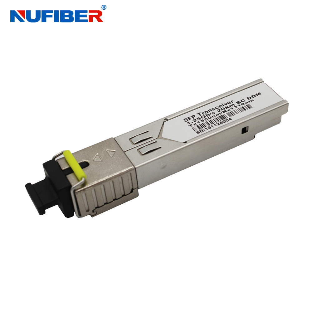 SC Connector 1.25G SFP Transceiver 1310nm 1550nm SFP Optical Module