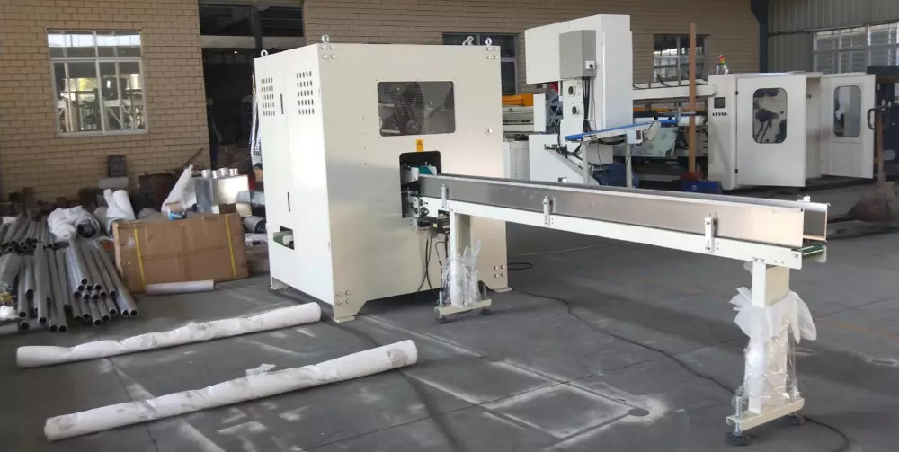 600 draws / Min 7.5KW Cube Box Facial Tissue Making Machine