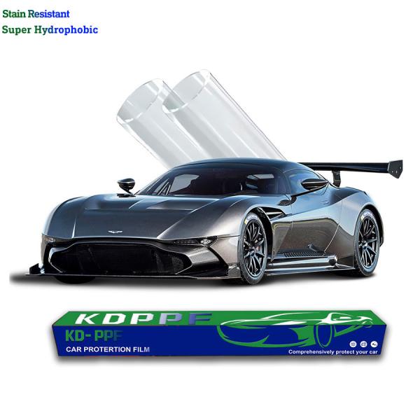 8.5 Mil Transparent TPU Automotive PPF Heat Repair Self Adhesive Car Paint Protection Film