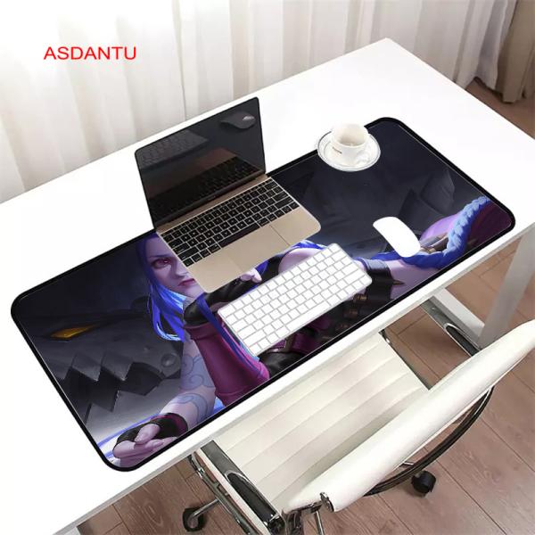 Custom Full Colour Anime Girl Design Print Xl Xxl Big Anti-Slip Rubber Computer Mouse Pad Non-Toxic