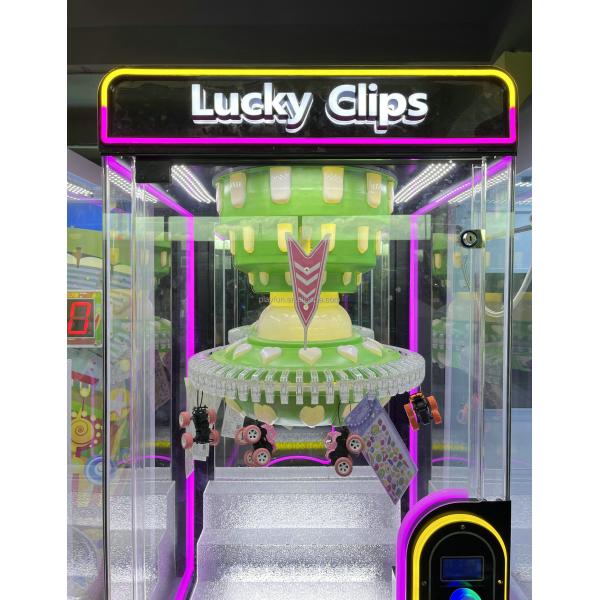 Hot 60 Clips Prize Machine Gift Vending Machine Prize Game Machine For Europe